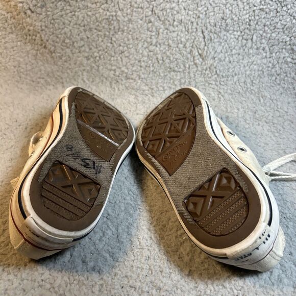 Converse Chuck Taylor All Star White Low Top Canvas 3J236 Youth 3 W 5 - Picture 10 of 16